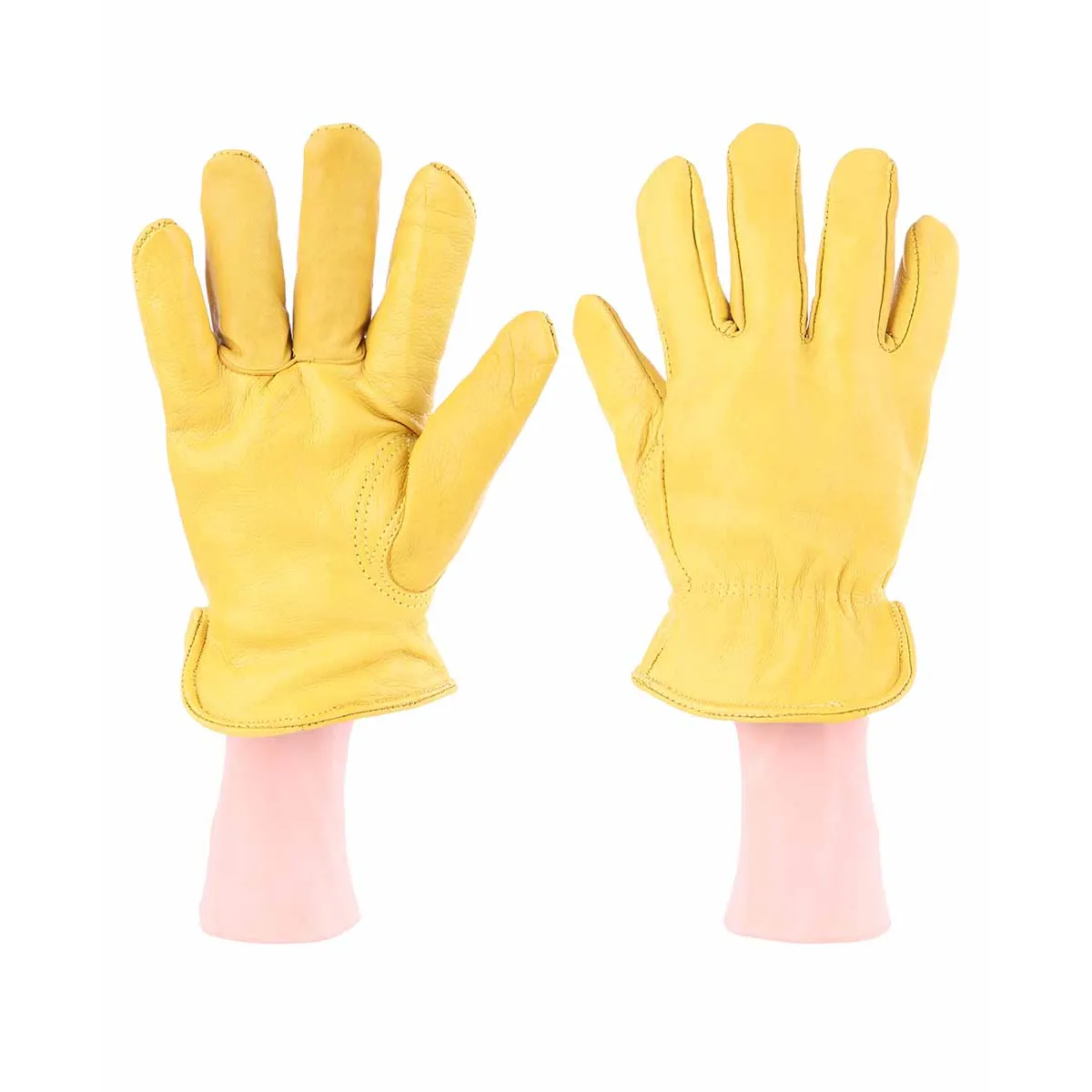 Perf Atlas - Superior Soft Grain Lined Drivers Gloves SAF006 — Gold